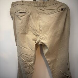 Nautica Men's Slim Tan Chinos